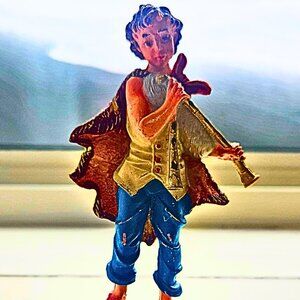 Vintage Fontanini Joshua with Bagpipes Nativity Figurine – 1983 – 4” – Italy